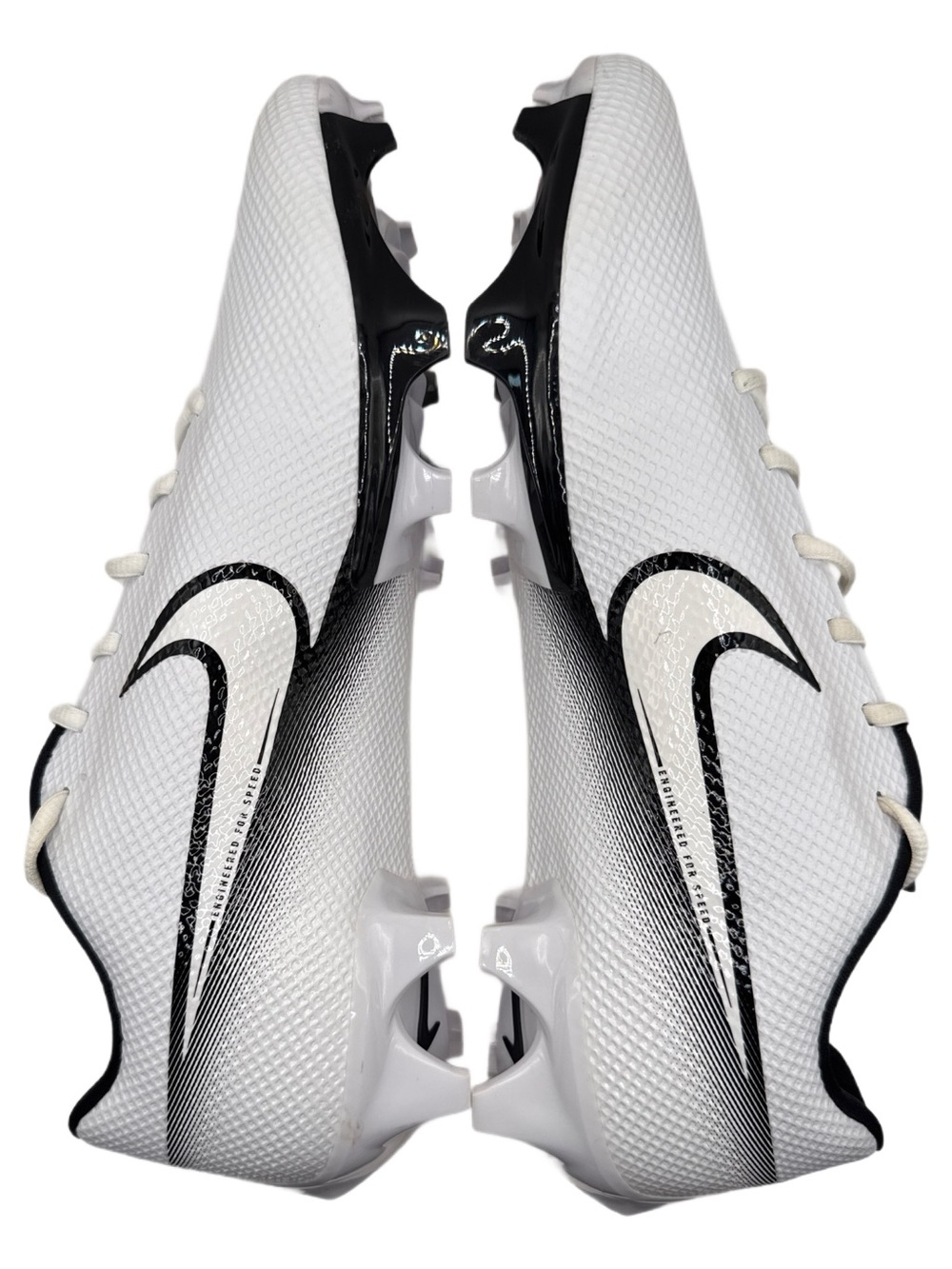 Nike Vapor Edge Speed 360 Football Cleats White Black CD0082-100 Men 13 - Picture 7 of 14